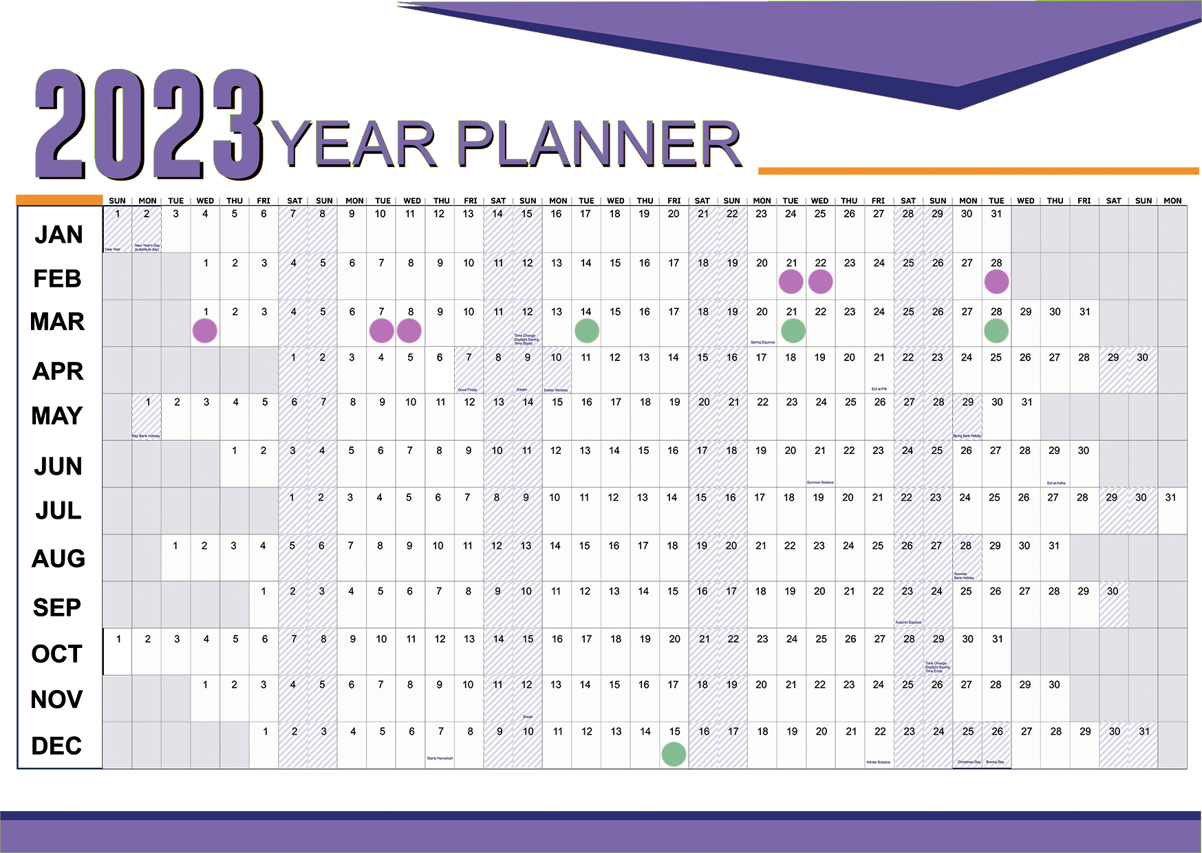 planner 2022