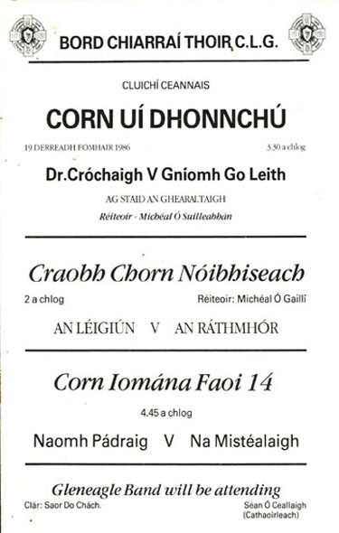 GAA Programme