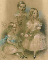 Three of the Herbert children