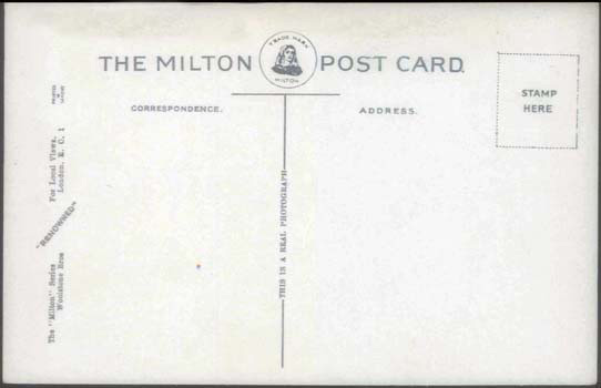 raer of Castle 1 postcard 00852