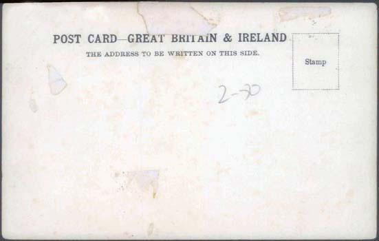 rear of Abbey 5 postcard 01056