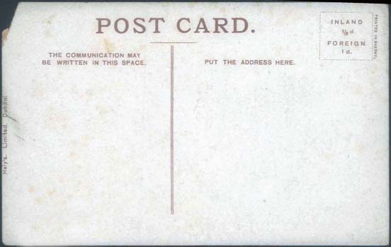 rear of cottage 9 postcard 01204