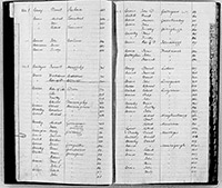 index of ledgers