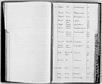 index of ledgers